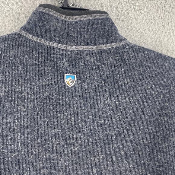 Kuhl Sweater Mens Medium Gray Thermokore Wool Blend Pullover Outdoor Hiking - Picture 13 of 15